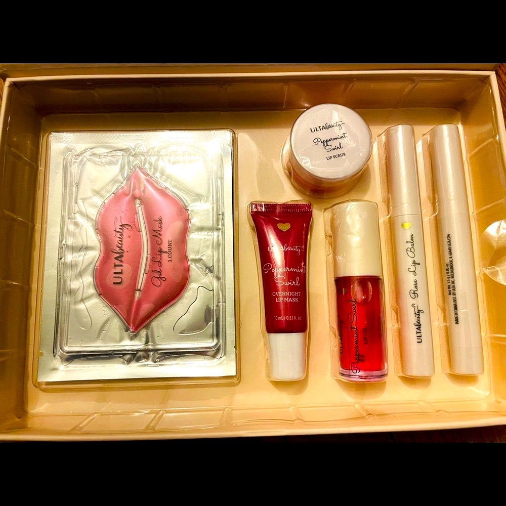 ⭐️8X HP⭐️ Ulta Pampered Pout 7 Piece Lip Care Set - NEW